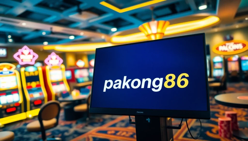 Engage with pakong86, a vibrant online gaming platform showcasing immersive gameplay experiences.